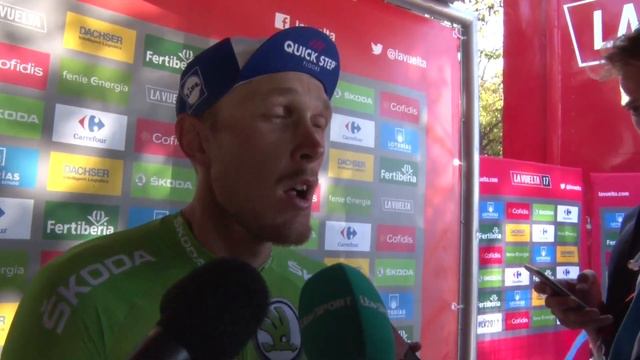 Matteo Trentin - post-race interview - Stage 13- Tour of Spain / Vuelta a España 2017