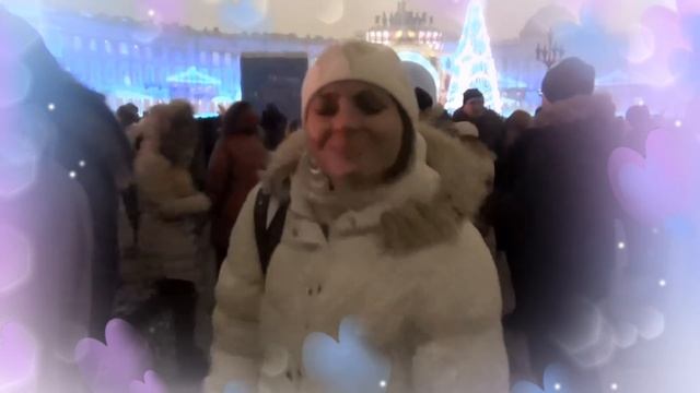 Санкт-Петербург. Новый год. Дворцовая площадь смотреть онлайн