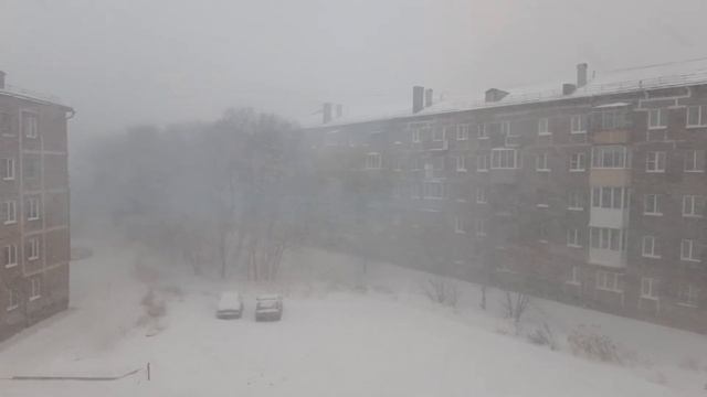Вечор,ты помнишь,вьюга злилась...а у нас с утра!