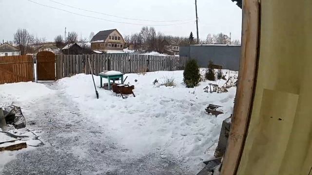 Выходные в деревне. Планы.Уборка снега. #жизньвдеревне,#планыналето,#своимируками.
