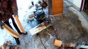 Винтовой дровокол