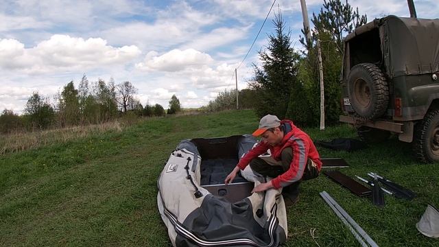 Сборка  лодки ПВХ Pelican 300 тк.