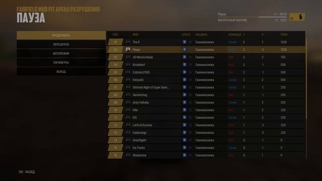 Командная схватка 12х12 на газонокосилках    Wreckfest