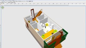Проект дома 6 на 10 в 3D