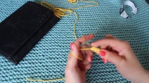 Набор петель и платочная вязка для начинающих.....