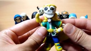 Обзор Фигурок Сансов из разных AU из Пластилина(Undertale Альтернативные Вселенные )