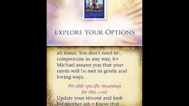 LEO Archangel Michael Oracle Card EXPLORE YOUR OPTIONS 2017 смотреть онлайн