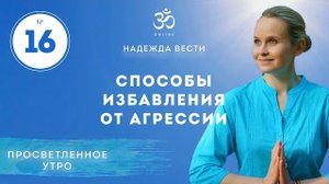 ПРОСВЕТЛЕНИЕ. СПОСОБЫ ИЗБАВЛЕНИЯ ОТ АГРЕССИИ. Выпуск 16.