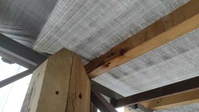 Строим винокурню "Южный поток" Крепление столбов к фермам №42 смотреть онлайн