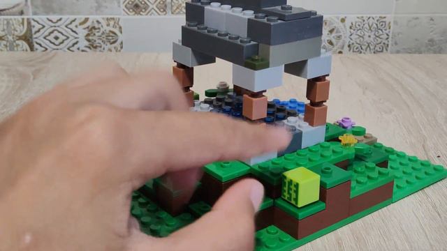 #legominecraftderevna _Колодец Лего Майнкрафт, на горе_ ОЧЕНЬ КРУТОЙ 😉👍👍👍🍏 смотреть онлайн
