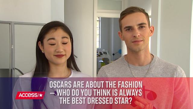 Mirai Nagasu Is Packing Mints For Adam Rippon At The Oscars In Case He Makes Out With Someone смотреть онлайн