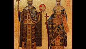 Акафист святым равноапостольным  Константину и Елене