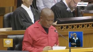 WATCH | 'Punish De Klerk' then white supremacists might learn there are consequences - Malema