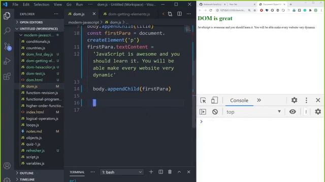 Modern JavaScript   Day 6 - 2 / 3