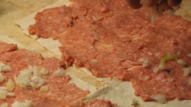 Ленивые пельмени из лавша