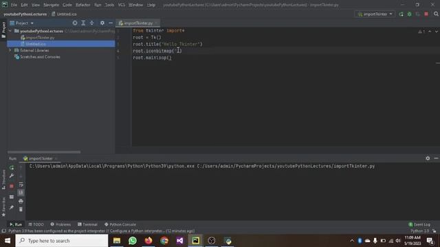 Lecture # 2 Set Icon, Screen Size, Bg Color in Tkinter смотреть онлайн