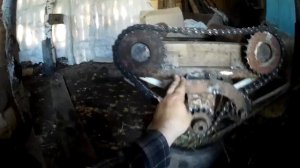 Самодельный обмотчик рулонов сенажа мини пресса 0850. Проще и дешевле некуда!