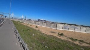 Финский залив  Лахта Центр  Петербург  2024 год!