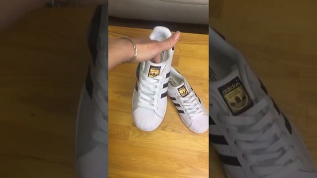 Кроссовки женские кожаные белые Adidas Superstar