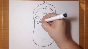 Как нарисовать СОСЕДА из HELLO NEIGHBOR (How to draw NEIGHBOR from HELLO NEIGHBOR) - Easy painting