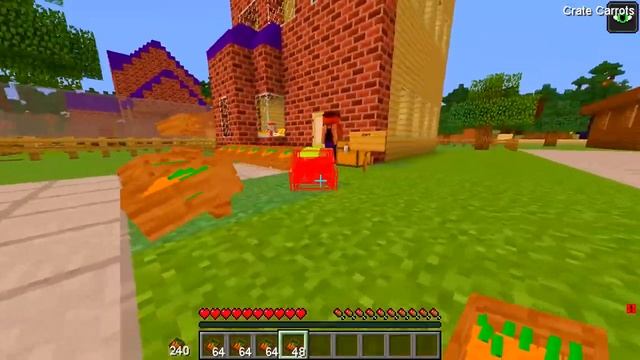 Майнкрафт но ЖИЗНЬ Девушка Зомби от ДЕТСТВА до СТАРОСТИ в Майнкрафте Троллинг Ловушка Minecraft смотреть онлайн