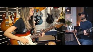 Not Alone (Lari Basilio bass cover with @laribasilio_ on guitar)