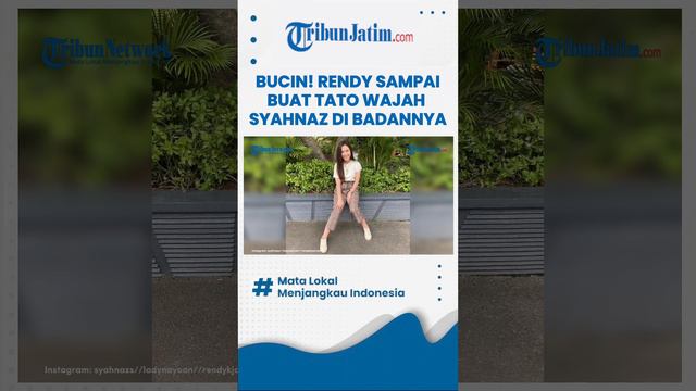 Tak Hanya Selingkuh! Bahkan Rendy Kjaernett Buat Tato Wajah Syahnaz di Tubuhnya