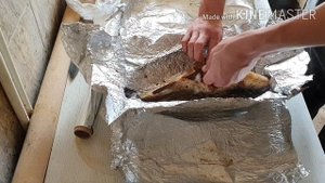 ГОТОВИМ ЛИНЯ НА УГЛЯХ!