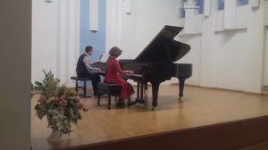 И. С. Бах. Концерт соль минор, I ч.