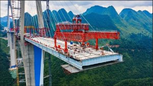 Технологии современных машин для постройки мостов - Невероятно большое и тяжелое оборудование!