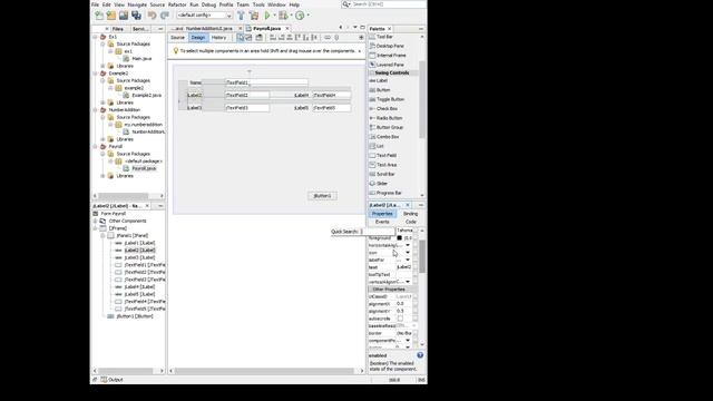 USER INTERFACE IN JAVA смотреть онлайн