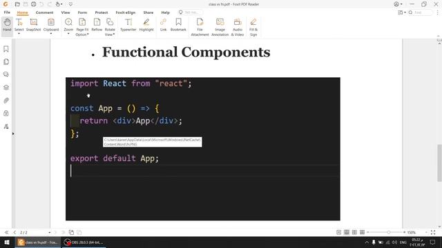 امته استخدم Class component vs Functional component في React وايه الفرق ؟ смотреть онлайн
