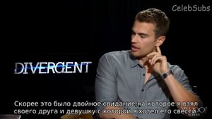 Тео Джемс играет в игру "Быстрое свидание"| Theo James rus sub