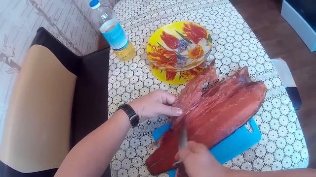 Малосольный лосось, длительного хранения, или  как сохранить малосольного лосося долго!