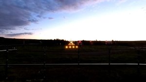 Видео 360 - VR | Посадка #самолета в #аэропорту Красноярска