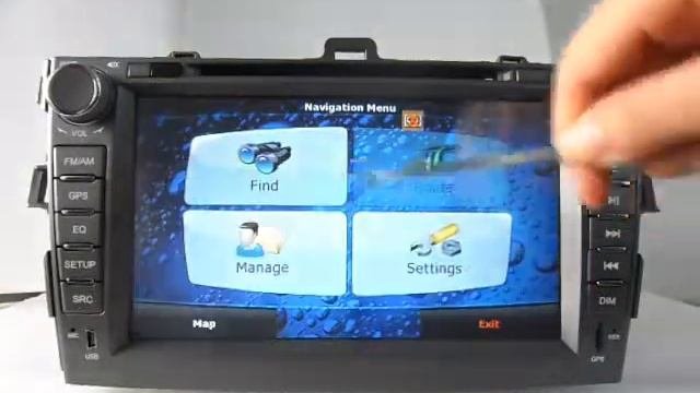 Автомобильная магнитола Toyota