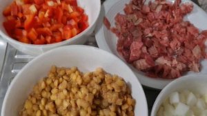 Чечевица с мясом - Чилийская кухня. Рецепты Kitchen727.