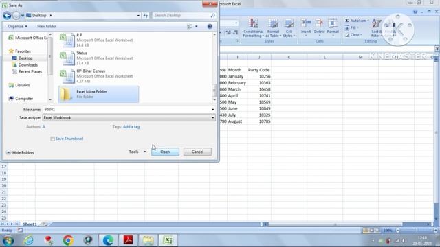 How To Save Excel Workbook & Use Of Save As II Learning Program For Beginners II Lesson 3 смотреть онлайн