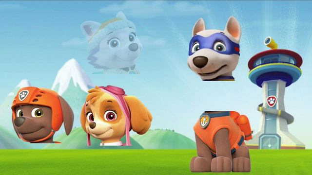 Paw Patrol Ultimate Rescue | Zuma Paw Patrol puzzle | Wheels On The Bus+Old MacDonald - sounds Song смотреть онлайн