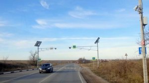 Крым. Едем:  Симферополь -  Лекарственное. Трасса Симферополь - Николаевка. Симферопольский район