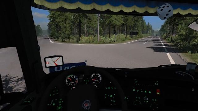 #4 ETS 2 Варшава(PL)-Вильнюс(LT) (442 км) Scania R420 смотреть онлайн