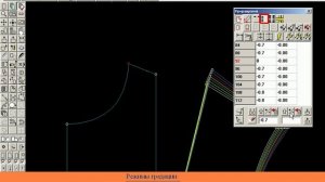 Градация лекал в таблице приращений - "Конструктор" Julivi