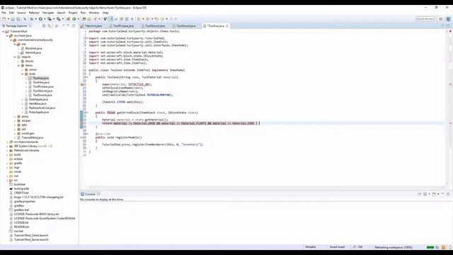 Minecraft Modding 1.12.2 Tutorial - Episode 15 - Custom Tools смотреть онлайн