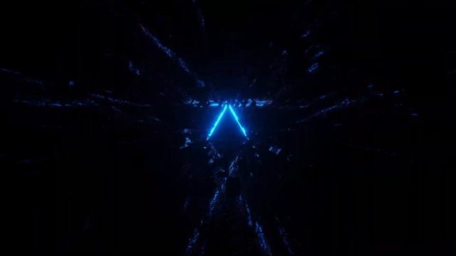 VJ Loop 4K - Space Neon Sci-fi