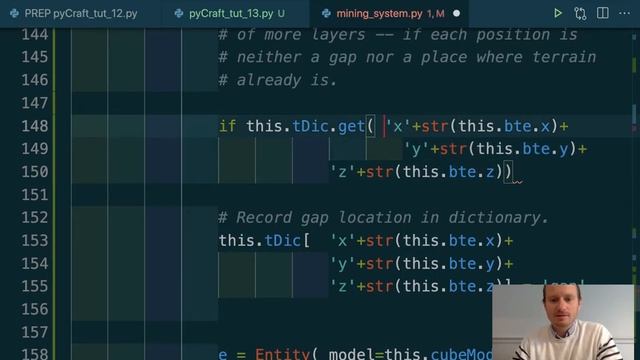Minecraft in python (Ursina): mining multiple layers - part 13 смотреть онлайн