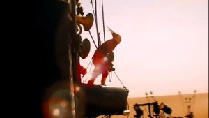 Coma Doof Warrior (Mad Max Guitar Guy) Plays: Paint It Black by Gob