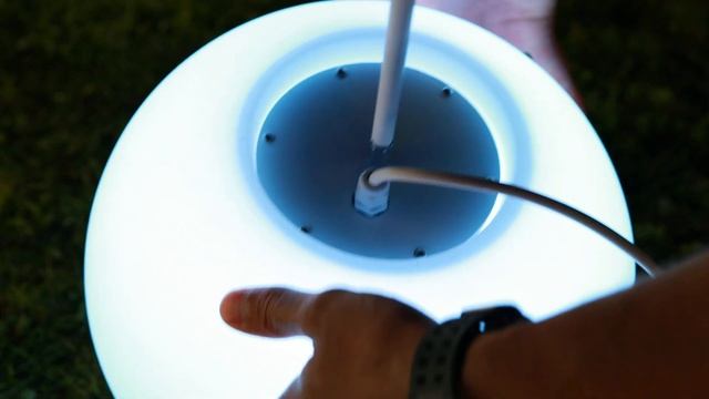 Установка ландшафтного крепления (колышка) к светильнику LIGHTHOUSE смотреть онлайн