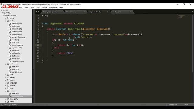CodeIgniter 3 Tutorial 25 Session And Redirect  (हिन्दी)