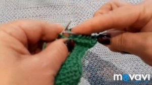 Шапка с 3-х петель. М/К.